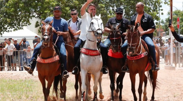 Bolsonaro em Coribe na Bahia