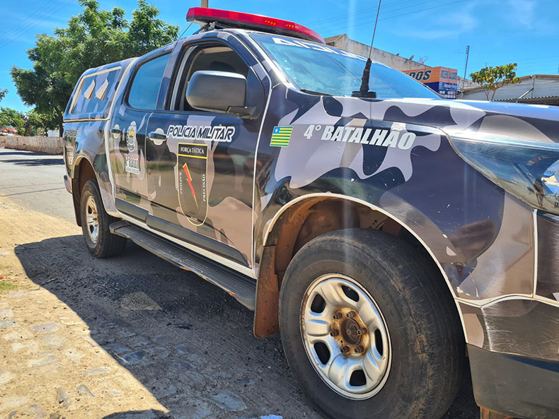 Viatura da Polícia Militar do Piauí. Foto: reprodução Viatura da Polícia Militar do Piauí. Foto: reprodução