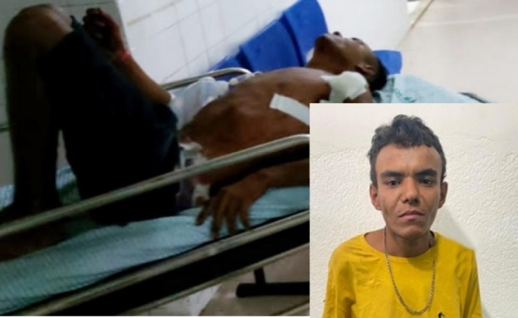 Homem sofre tentativa de homicídio em via pública no Piauí. Foto: reprodução  Homem sofre tentativa de homicídio em via pública no Piauí. Foto: reprodução