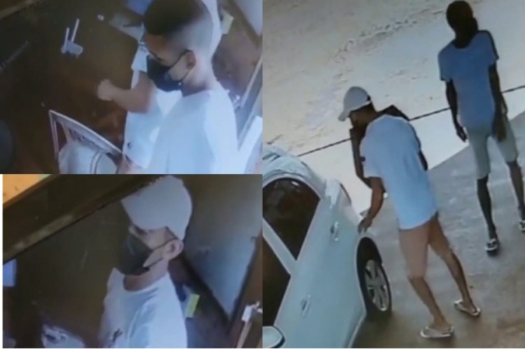 Dupla realiza arrastão em posto de gasolina na saída de Campo Maior. Foto: reprodução  Dupla realiza arrastão em posto de gasolina na saída de Campo Maior. Foto: reprodução