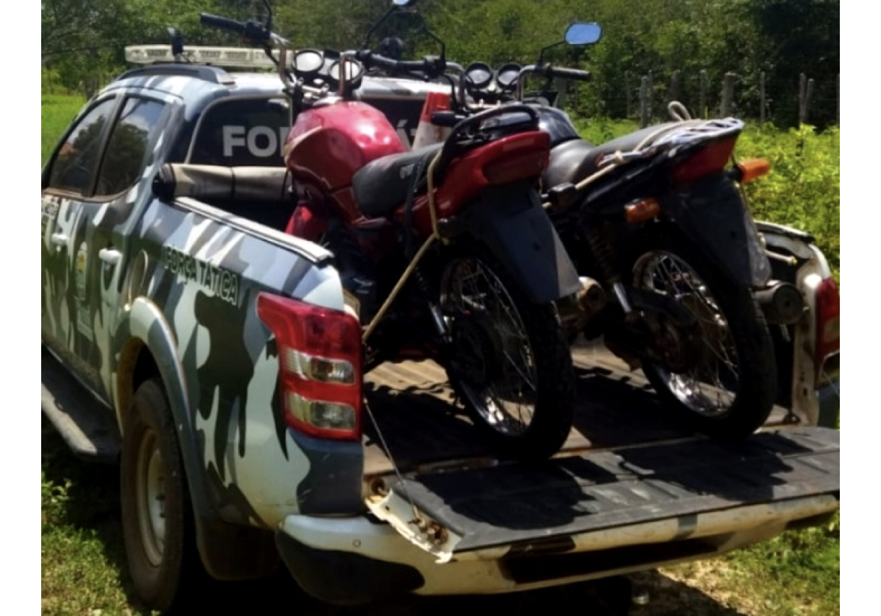 Motos recuperadas / Foto reprodução 15•BPM Motos recuperadas / Foto reprodução 15•BPM