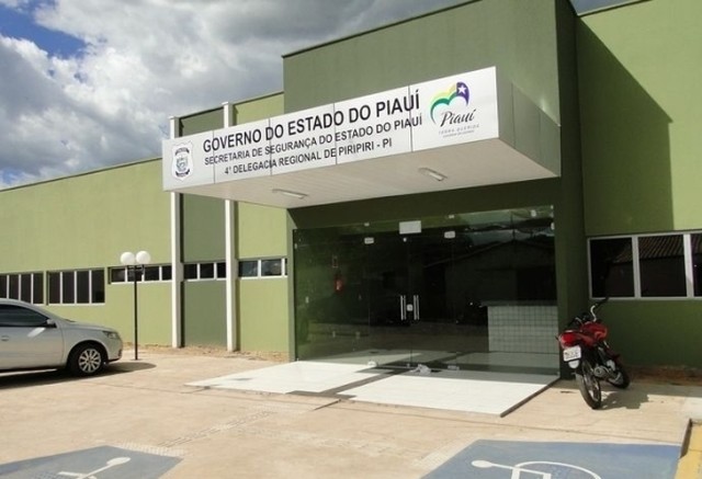 Delegacia Regional de Piripiri — Foto: Clique Piripiri Delegacia Regional de Piripiri — Foto: Clique Piripiri